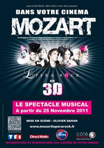 . - Mozart l'opra Rock 3D 2011